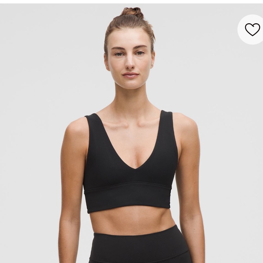 Lululemon Align V-Neck Bra BLACK size 12